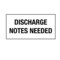 Nevs Printed Chart Tape - Discharge Notes Needed NT-20 - alternate 1